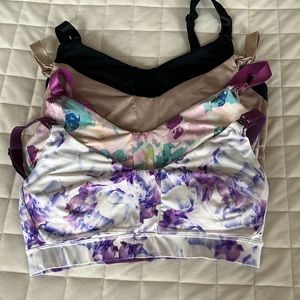 Bundle of 4 Ollie Gray Anywhere Hands Free Pumping/Nursing Bras, Size XS
